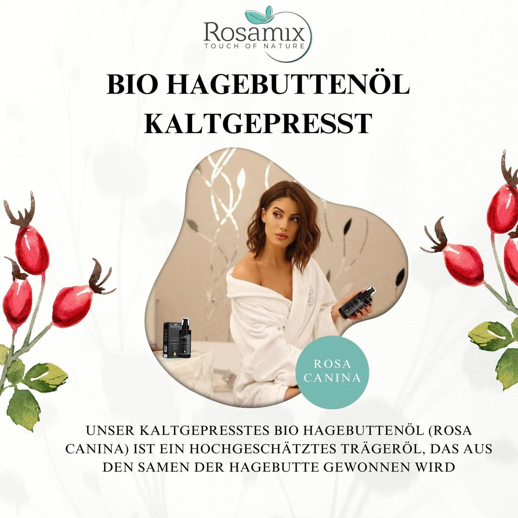 Bio Hagebuttenöl Kaltgepresst